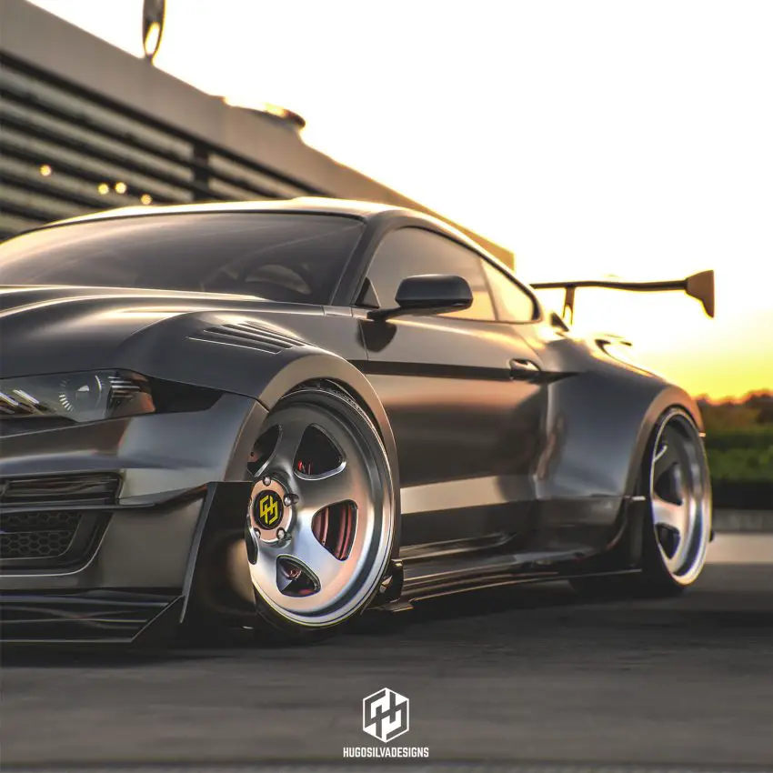 Sweet Shelby Super Snake Widebody Renderings Look Fantastic