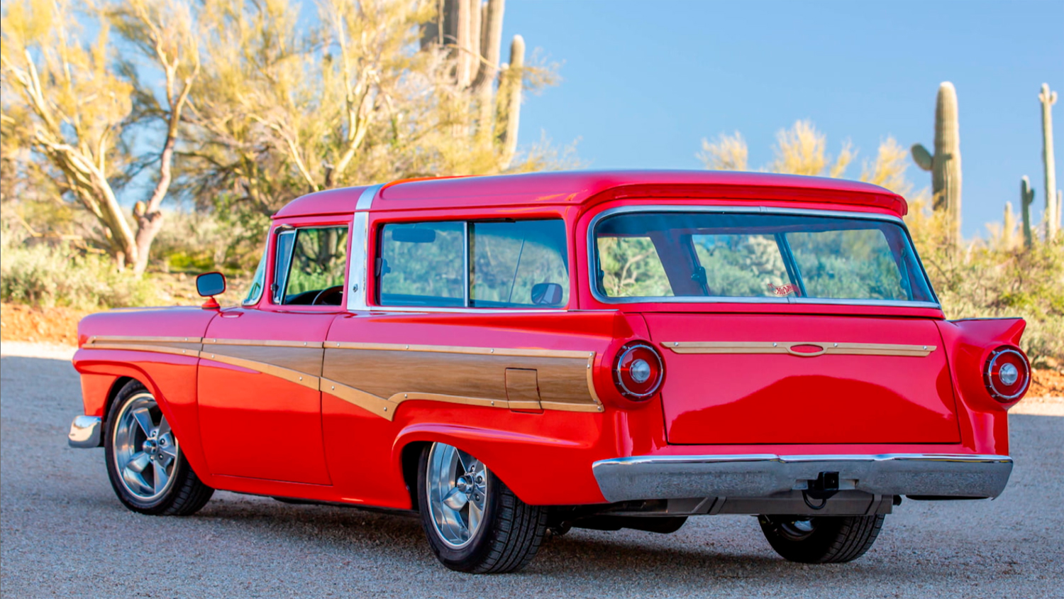 This 1957 Ford Custom 300 Ranch Wagon Is An Uncommon Hot Rod