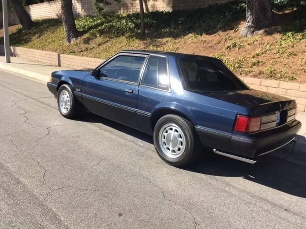 1989 Ford Mustang LX 5.0 Notch Has 27,000 Original Miles