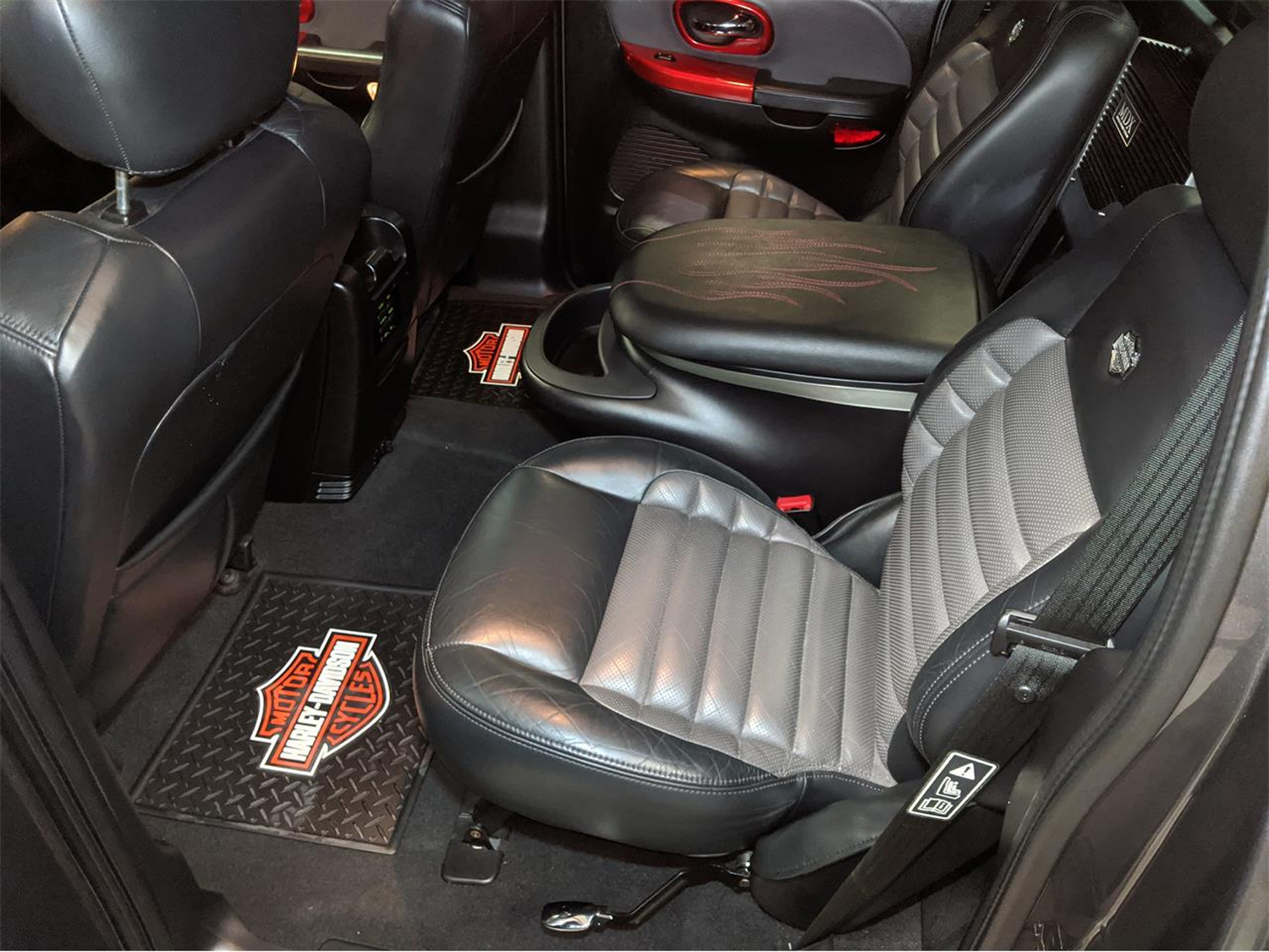 2000 Ford F150 Harley-Davidson Super-Charged Driver Bottom Leather Seat Cover