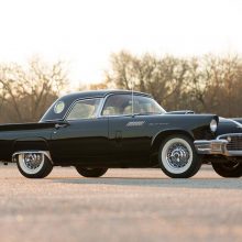 Gorgeous Raven Black 1957 Ford Thunderbird E-Code