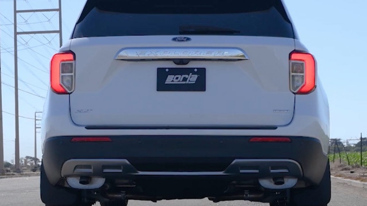 Ford Explorer Xlt Gets New Borla Exhaust Systems Video