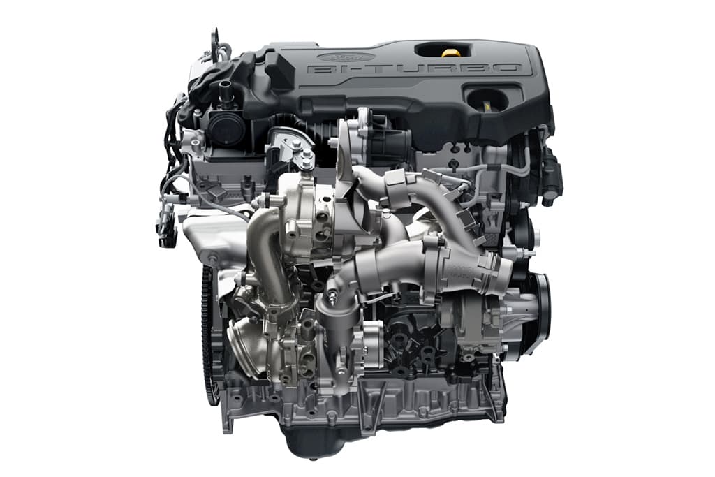 Triple Turbo 4-Cylinder 2.0L TDI VW Engine