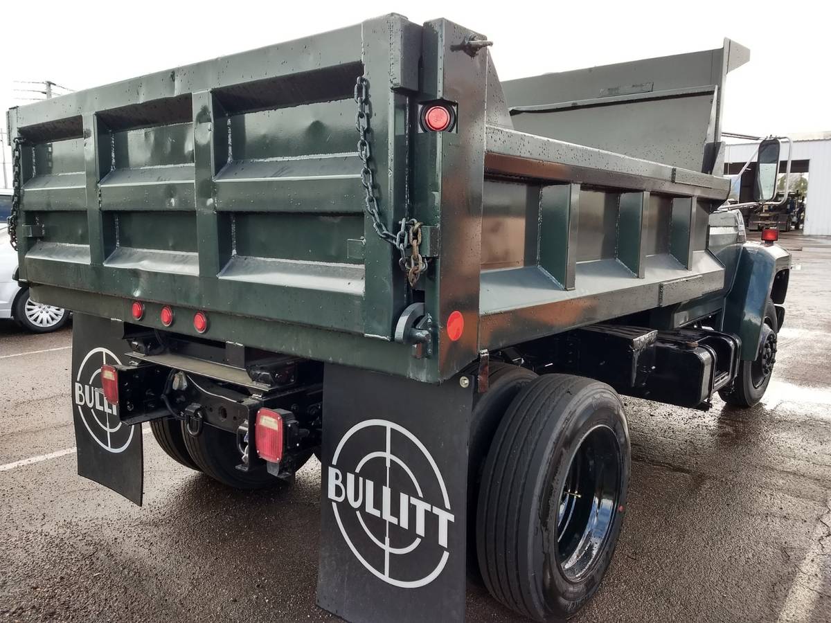 Ford F 700 Bullitt Tribute Dump Truck Would Make Steve Mcqueen Proud