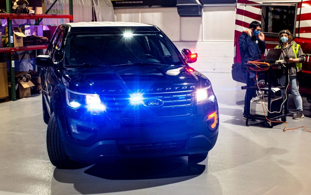 2022 Ford Police Interceptor Utility Gains Heated Sanitation Solution