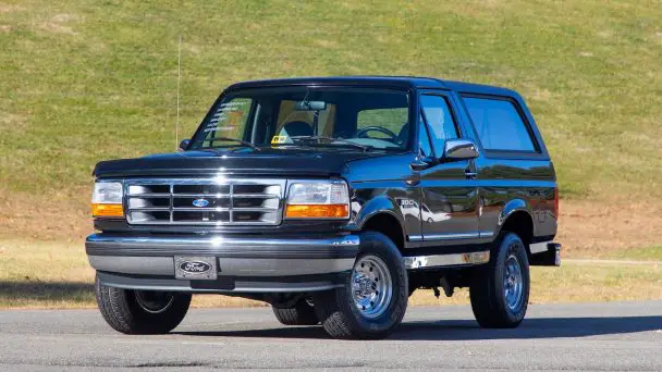 Stellar 1995 Ford Bronco Is Essentially Brand New With Just 457 Miles