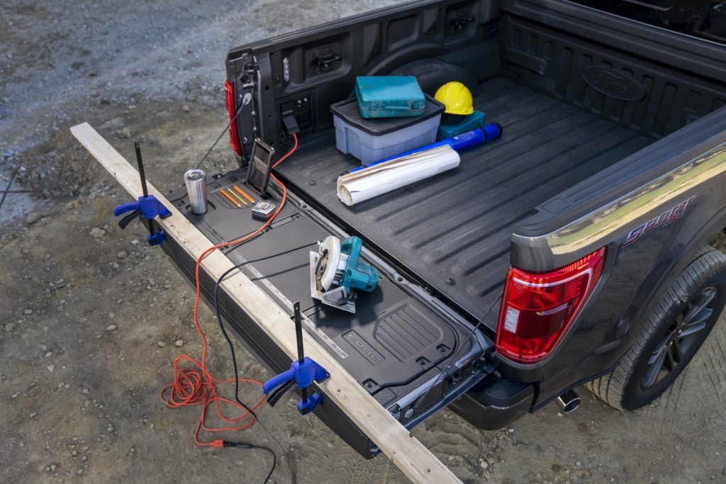 The 2021 F-150 Tailgate Will Be Available With Power Up And Down