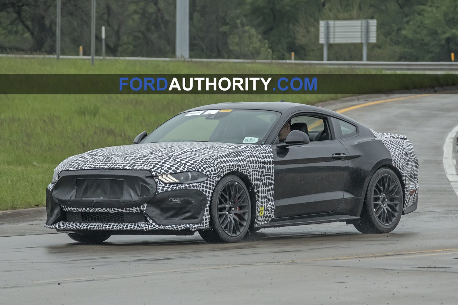 12 Mustang Facelift Spied Testing One More Time
