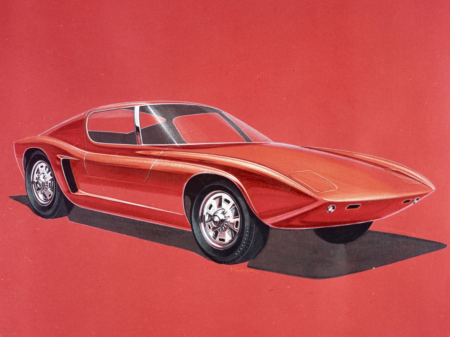 A Daydreaming Designer Imagines The Mercury Version Of The Ford GT40 That  Never Existed - The Autopian