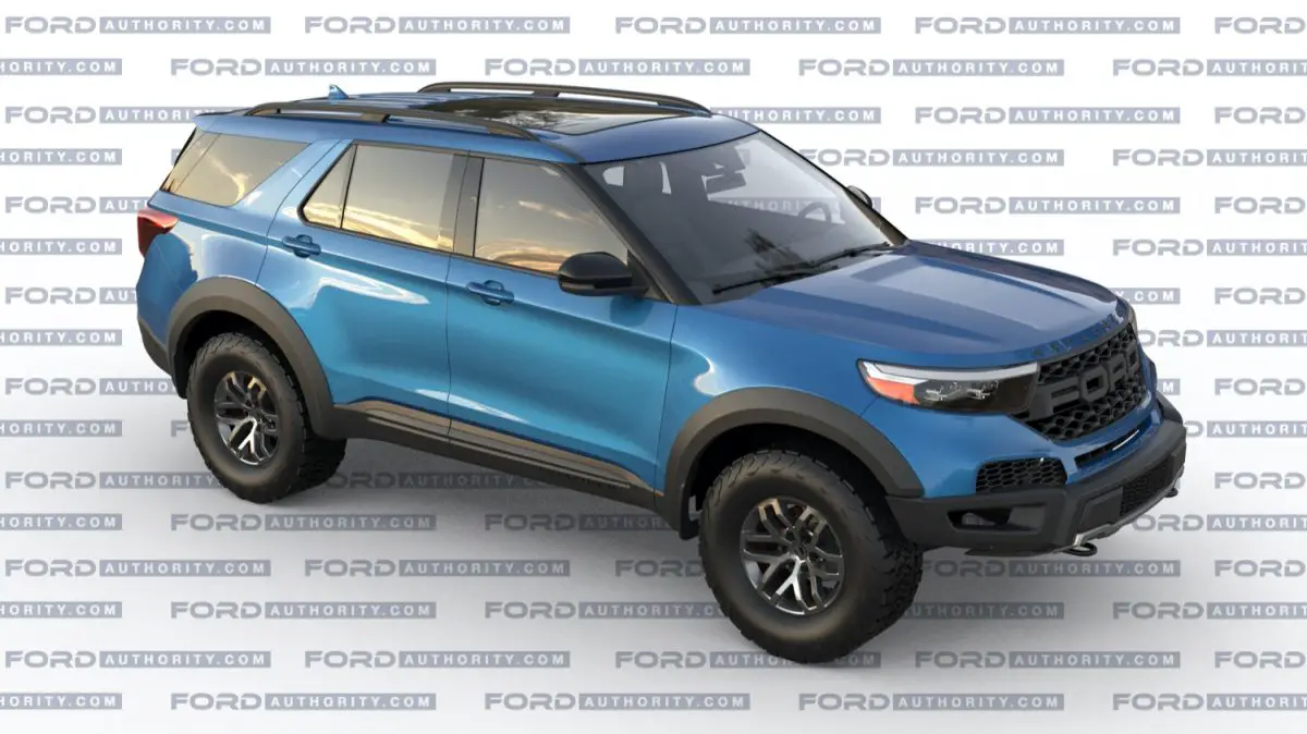 We Render The Ford Explorer Raptor That's Ready To Rip Up Some Trails