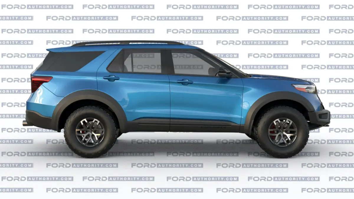 We Render The Ford Explorer Raptor That's Ready To Rip Up Some Trails