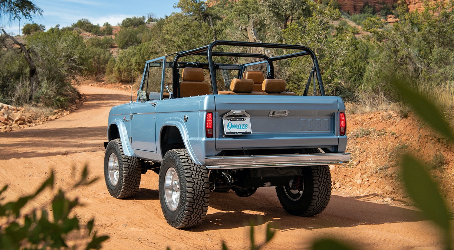 Electric deals blue bronco