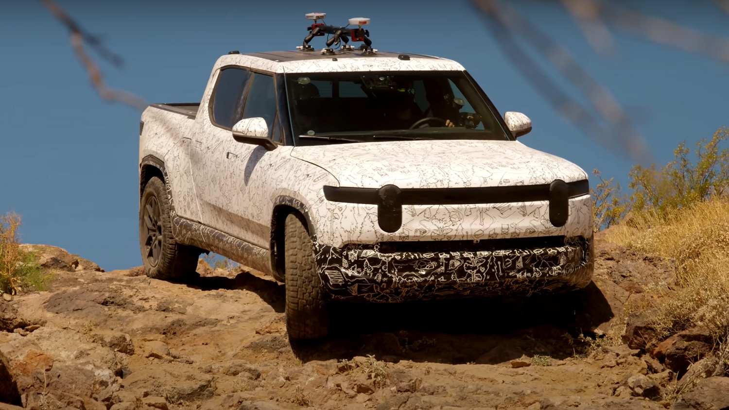 Rivian r1t deals off road