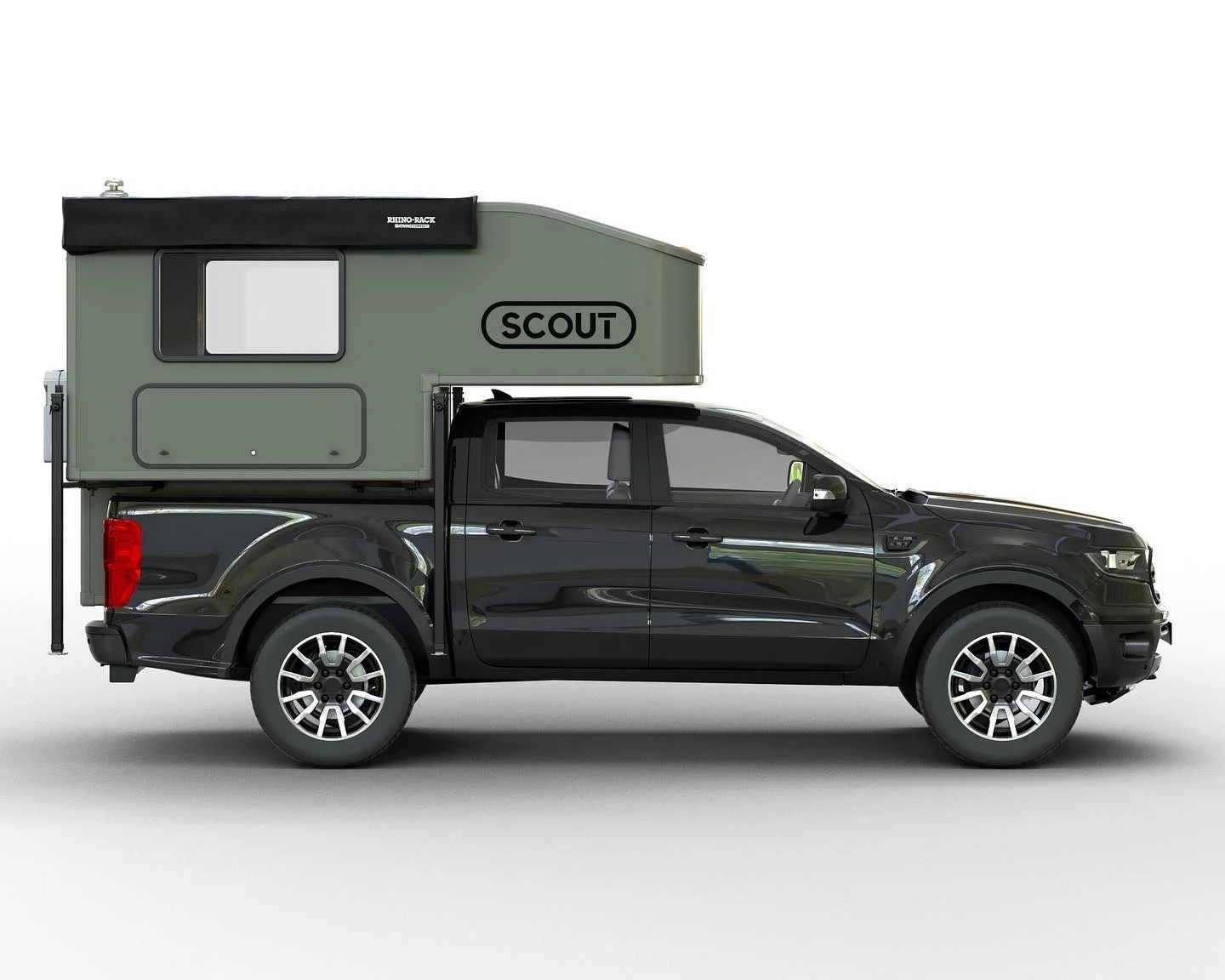 New Scout Yoho Ranger Camper Turns Mid-Size Pickup Into A Small RV