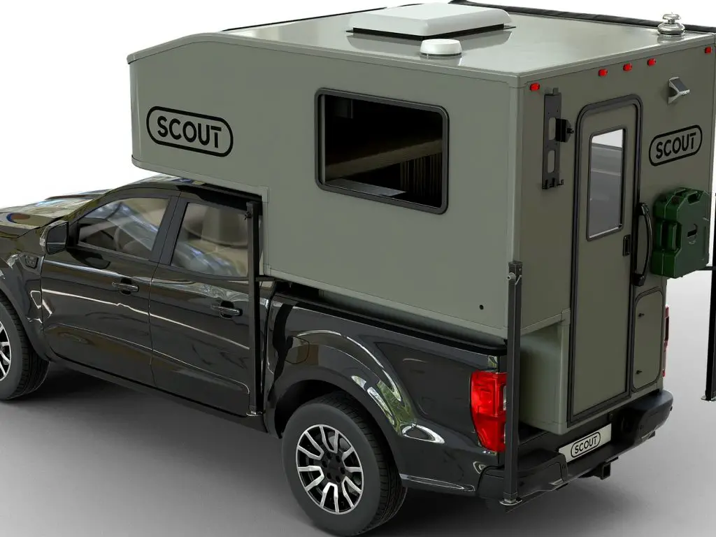 New Scout Yoho Ranger Camper Turns Mid-Size Pickup Into A Small RV