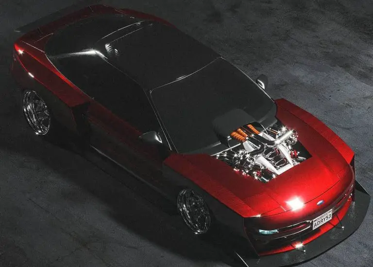 Artist Makes The Ford Probe Cool With A Widebody And Massive Power