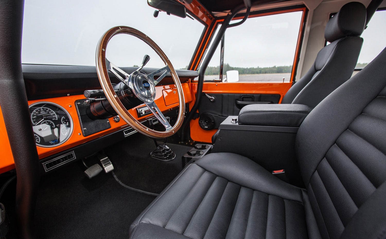 This 1974 Ford Bronco Packs A Coyote V8 Plus A Modern Interior