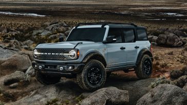 2021 Ford Bronco 2 Door In Antimatter Blue 001 Ford Authority