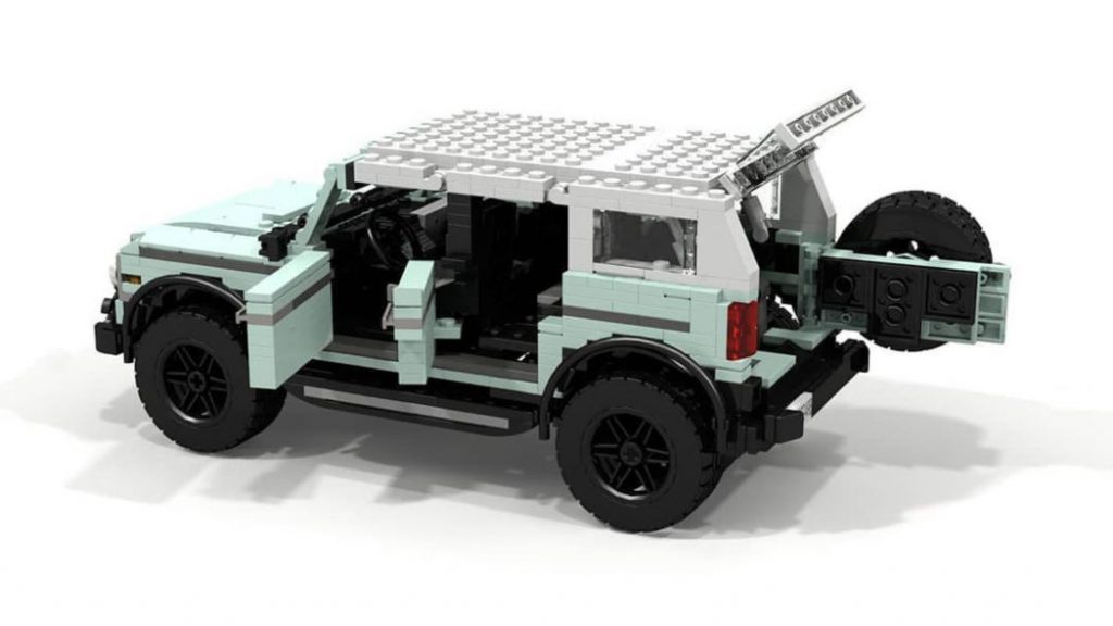 New 2021 Bronco Lego Models Designed By Ford Engineer: Video