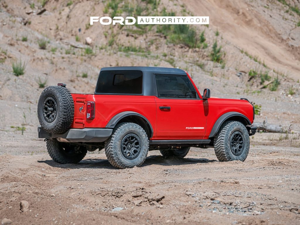 We Render A Two-Door Ford Bronco Pickup Truck To Match The Four-Door