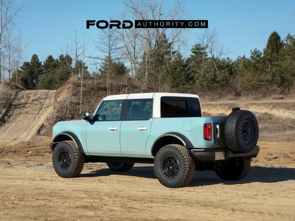 2025 Ford Bronco Pickup Rendered In FourDoor Guise