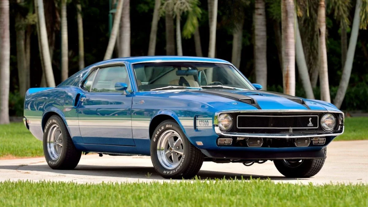 Rare Acapulco Blue 1970 Shelby GT500 Fastback Looks Simply Stunning