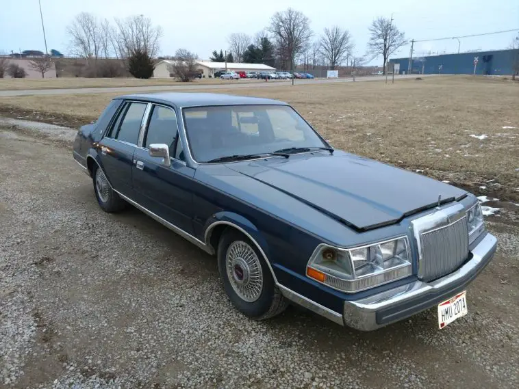 1984 lincoln continental