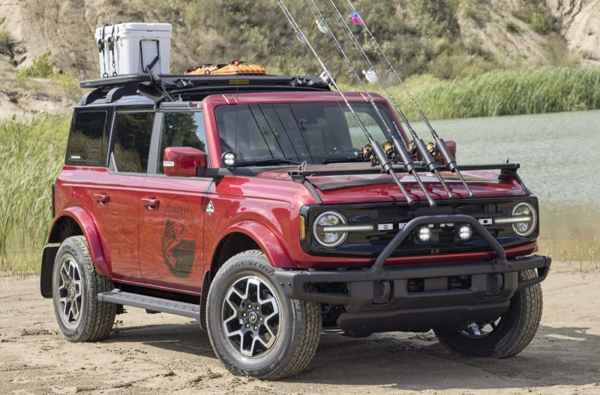 2021 Ford Bronco Fishing Guide Concept Is All About The Catch