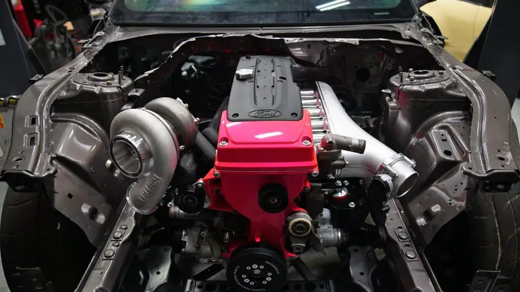 Ford Mustang Shelby GT350 Gets A Barra Inline-Six Cylinder Swap: Video