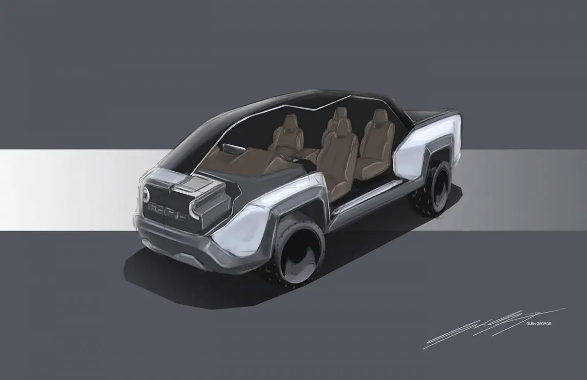 Ford EV Truck Renderings Imagine The Future Of The F-Series