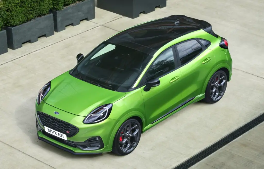 Green NCAP assessment of the Ford Puma Titanium petrol 4x2 manual, 2021