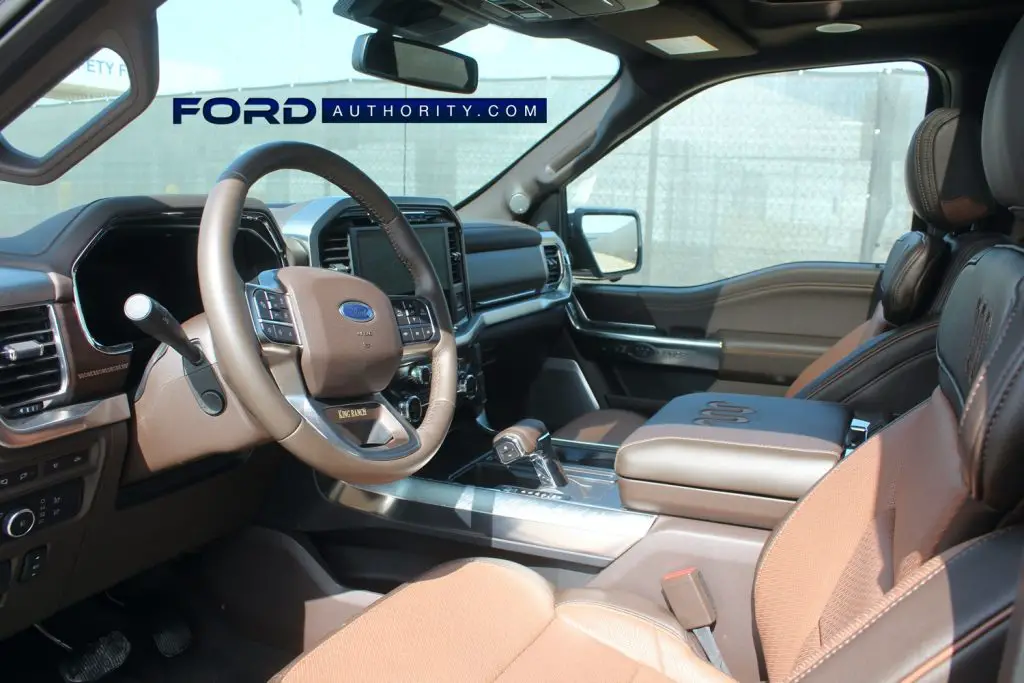 2021 Ford F 150 King Ranch Interior Live Photo Gallery