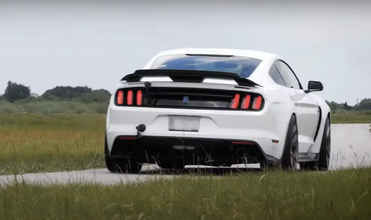 New Owner Takes First Ride In Hennessey HPE850 Shelby GT350 Video