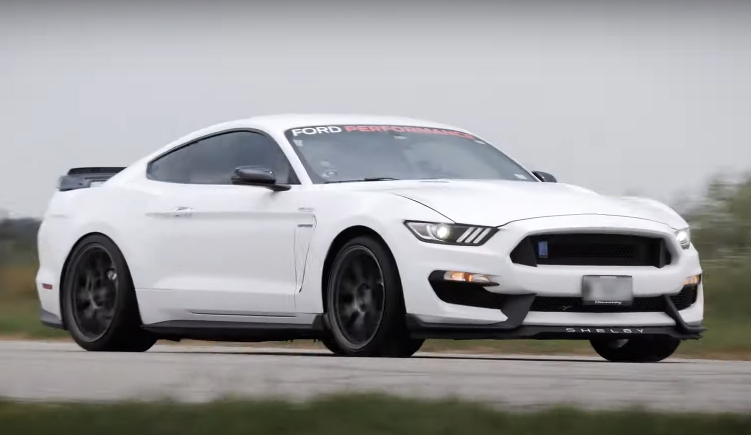 New Owner Takes First Ride In Hennessey Hpe850 Shelby Gt350 Video 8207