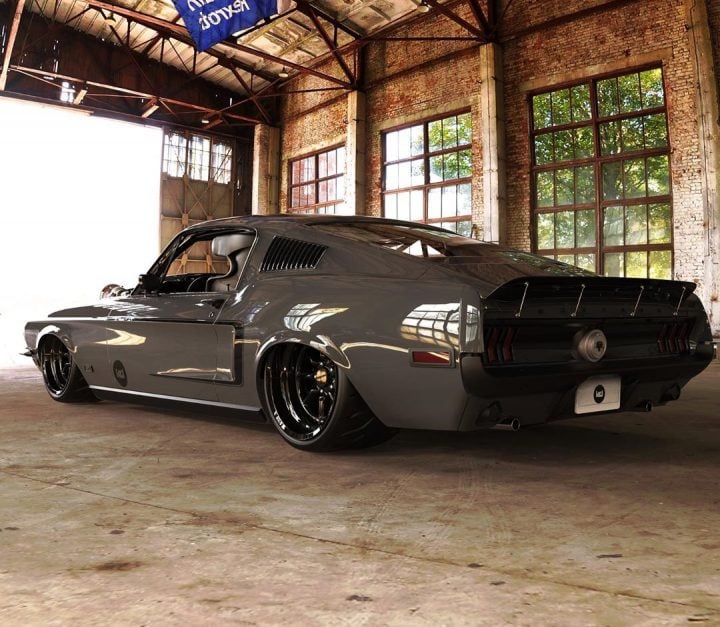 Artist Renders Wicked-looking Classic Twin-turbo Ford Mustang