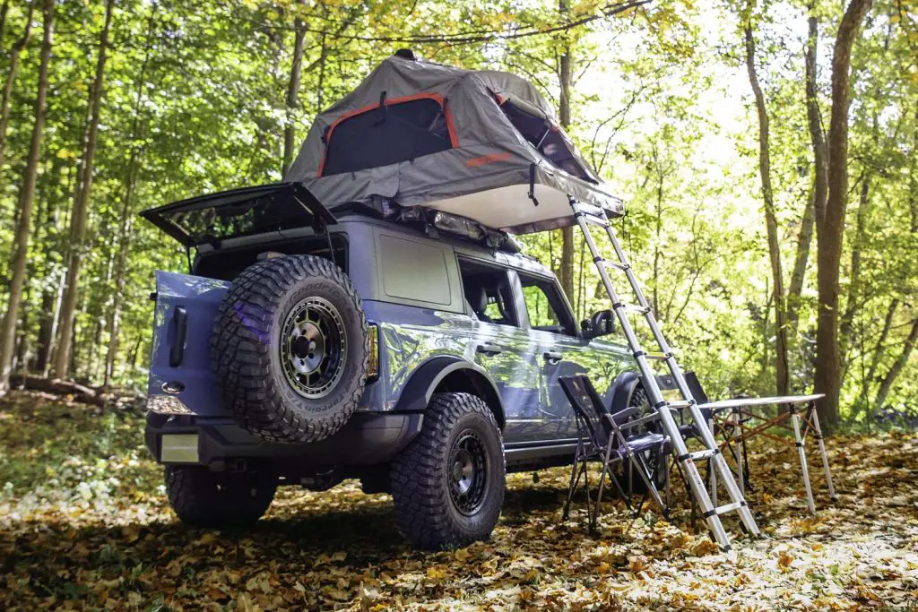 2021 Ford Bronco Was Designed To Double As A Comfy Camper