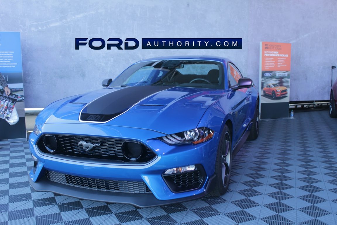 2021 Ford Mustang Mach 1: Live Photo Gallery