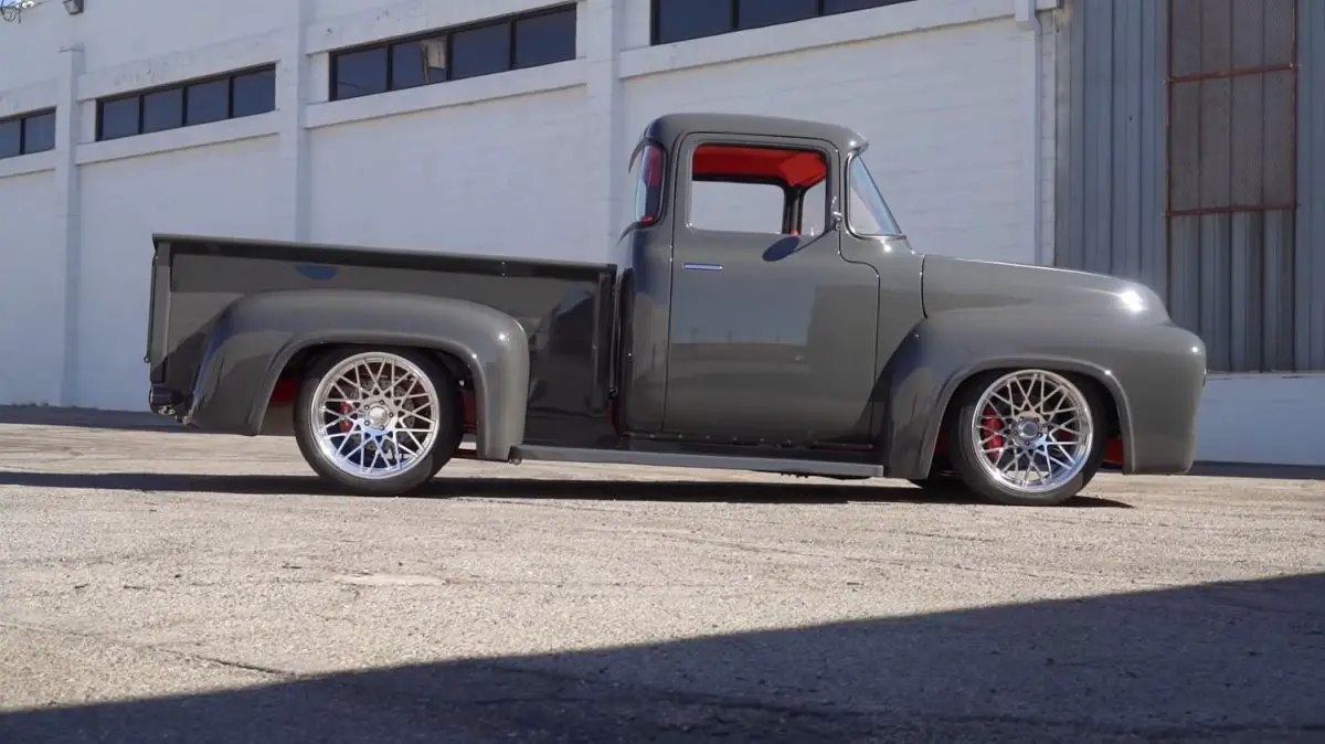 1956 Ford F-100 Restomod Runs On Coyote Power: Video