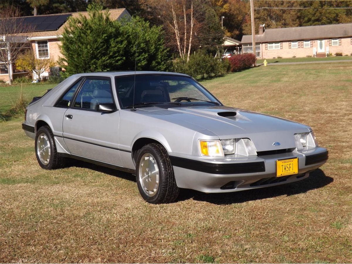 1984 Ford Mustang SVO Has Just 33K Original Miles And Looks Stunning