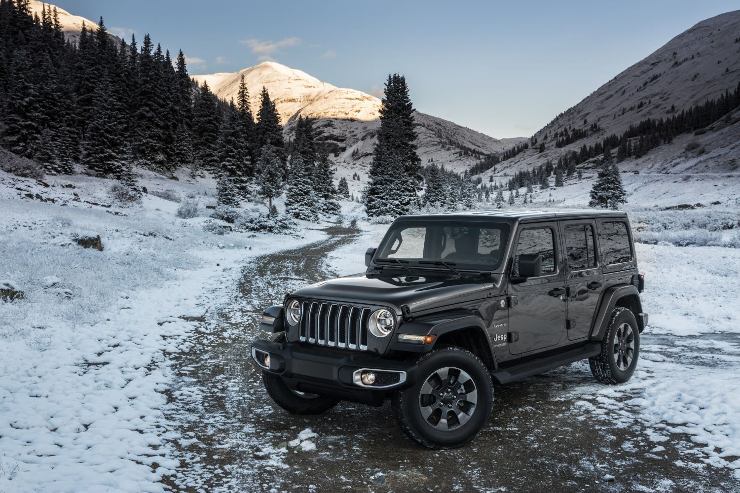 2020 Jeep Wrangler Unlimited Exterior 002 Front Three Quarters 