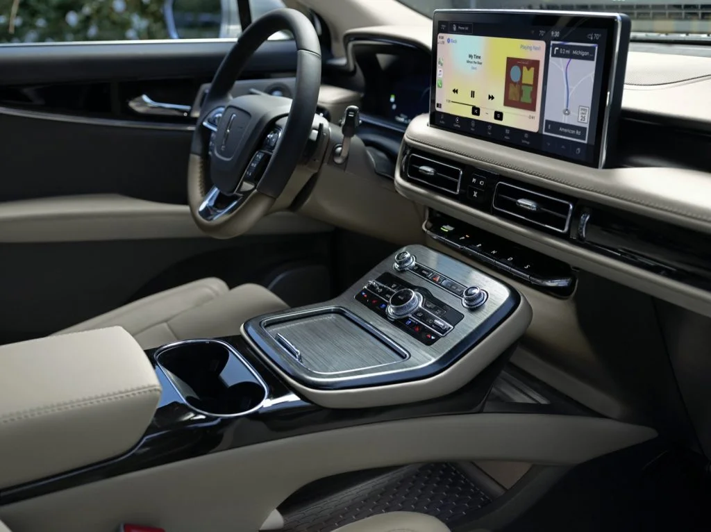 Which New Car Has The Most Ergonomic Center Console And Infotainment  System?