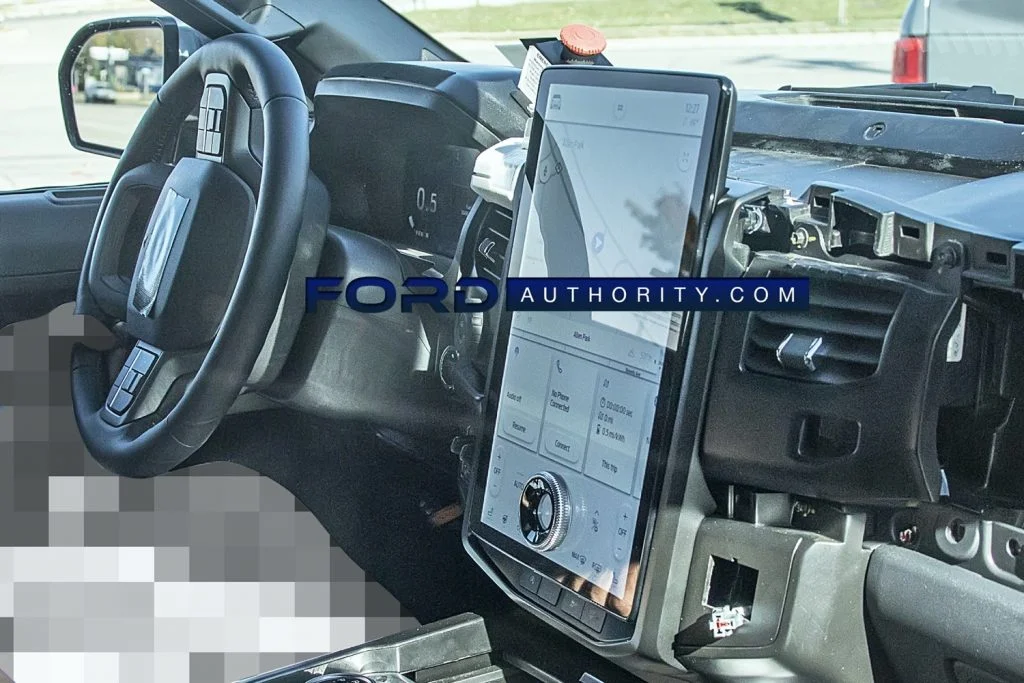 2022 Ford Expedition Interior Spy Shots Show Huge Infotainment Screen