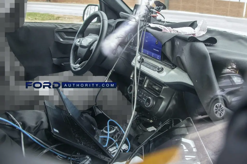 Ford Maverick Interior Spied For The Very First Time