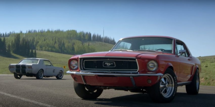 Stock 1968 Ford Mustang Takes On 1967 Restomod: Video