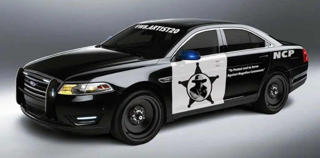 Modern-Day Ford Crown Victoria Police Interceptor Rendered