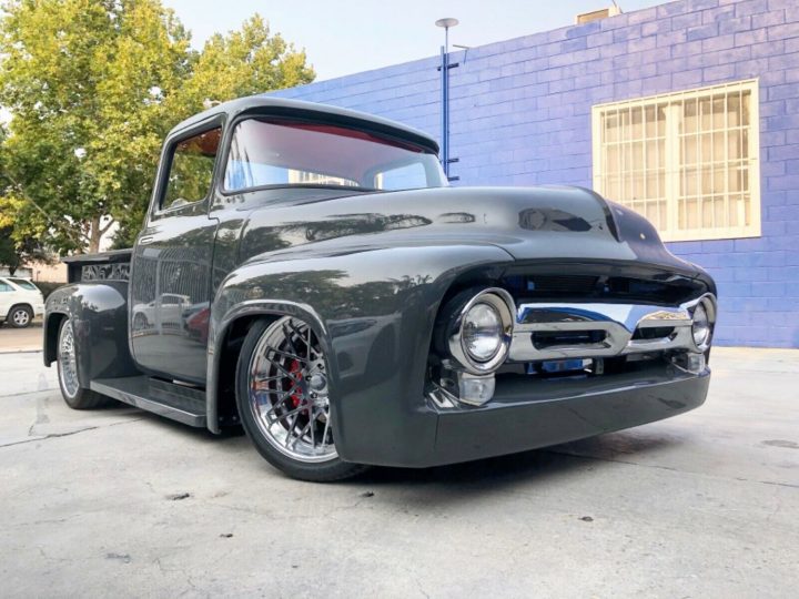 Coyote-Powered 1956 Ford F-100 Is One Beautiful Brute: Video