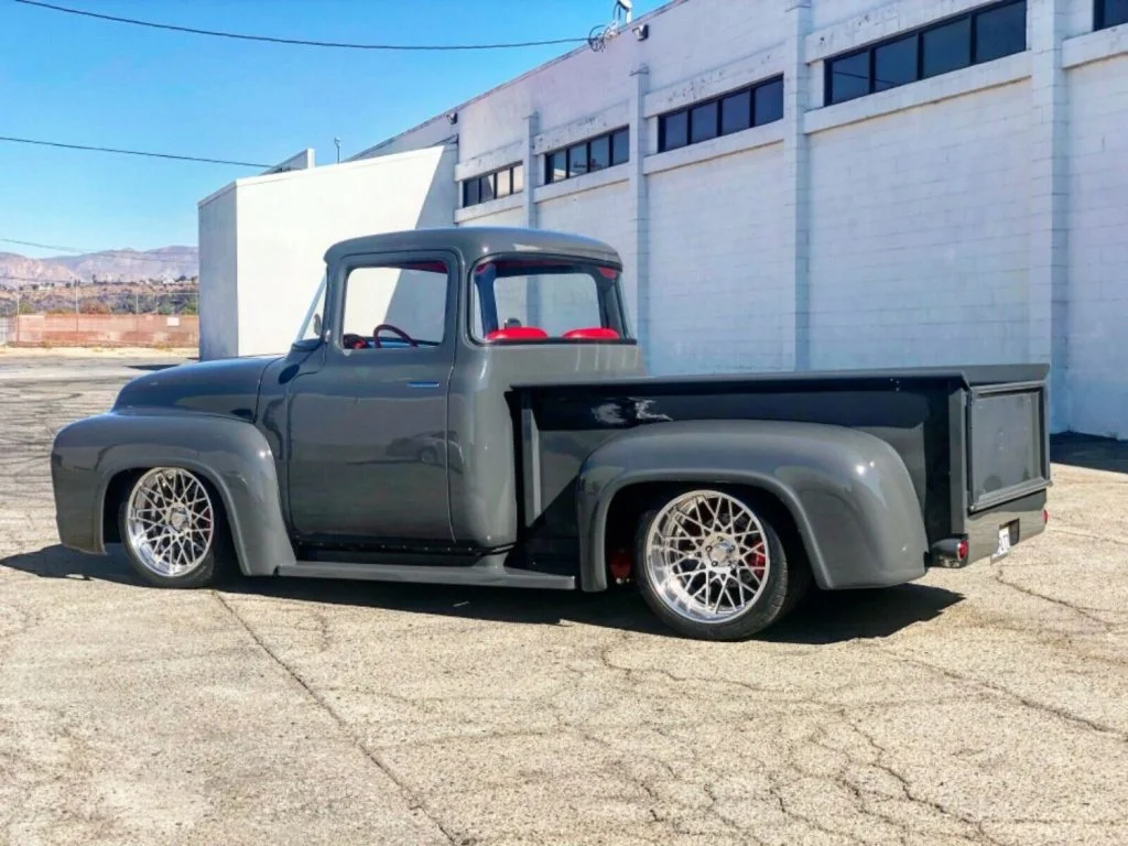 Coyote-Powered 1956 Ford F-100 Is One Beautiful Brute: Video