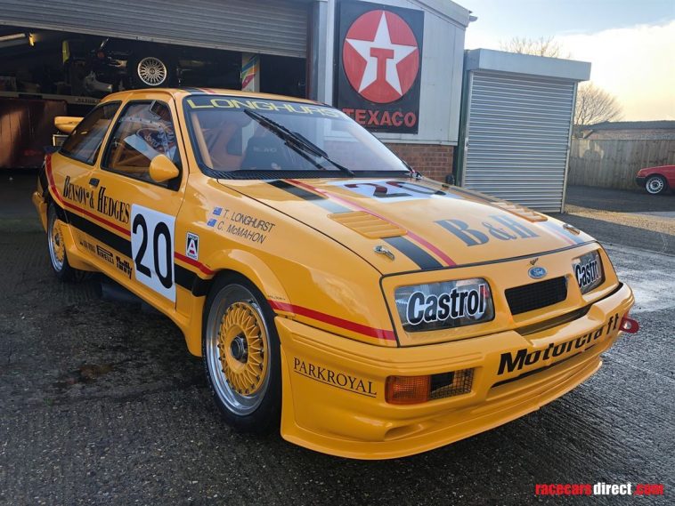 Historic Ford Sierra Rs500 Cosworth Racer Is Up For Sale Video
