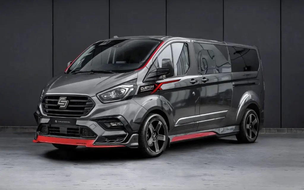 Carlex Design Ford Transit Custom X Final Edition Is One Sporty Van