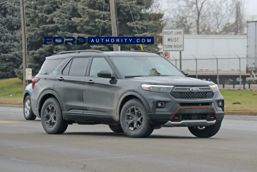 21 Ford Explorer Timberline Caught Completely Uncovered